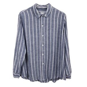 Rails | NWT Blue White Stripe Long Sleeve Button Down Sidney Shirt Large